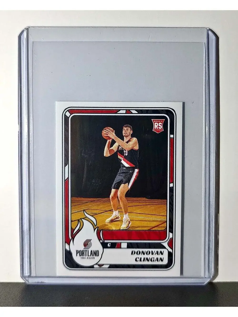 Donovan Clingan Rookie 2024-25 Panini NBA #447 Sticker Portland Trail Blazers